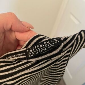 Cotton On Striped Top Size M